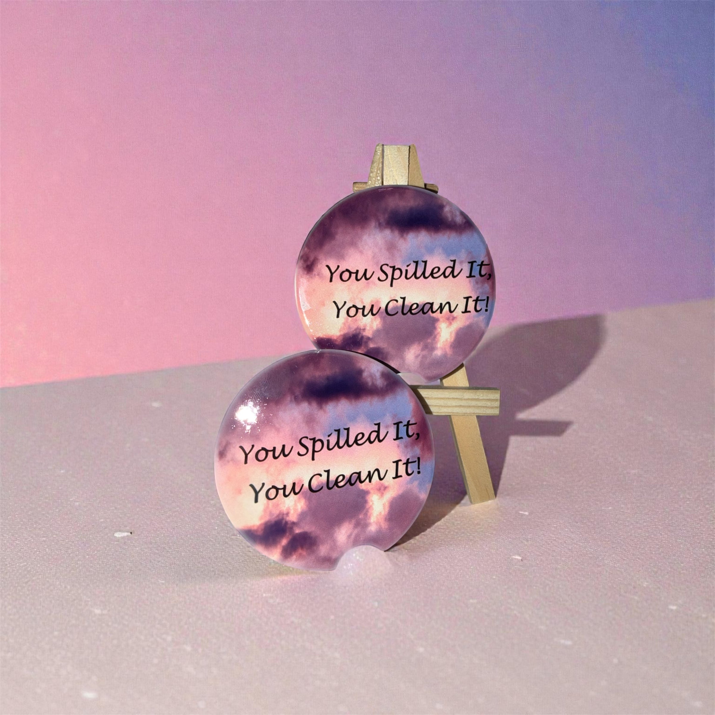 Ceramic Car Coasters